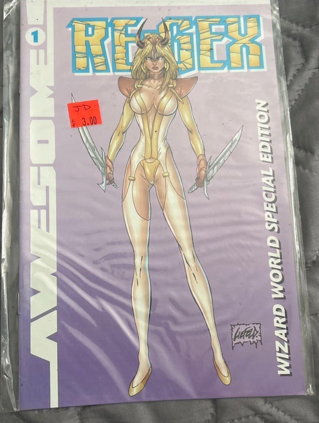 RE-GEX Wizard World Special Edition graded 8.5