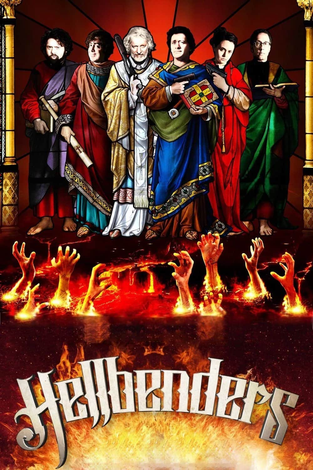 Hellbenders (2013) DVD – Starring Clifton Collins Jr.