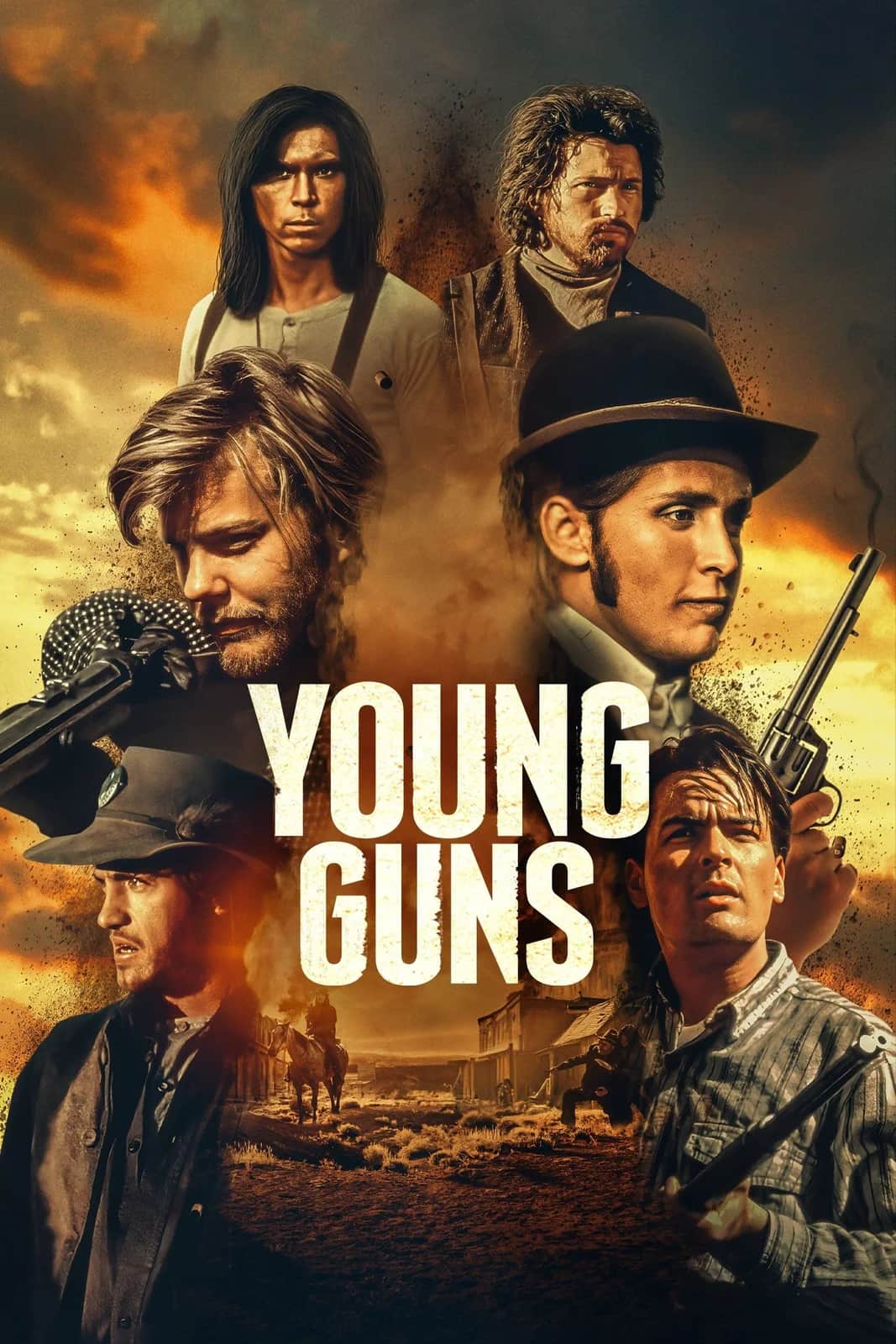 Young Guns (1988) DVD – Starring Emilio Estevez