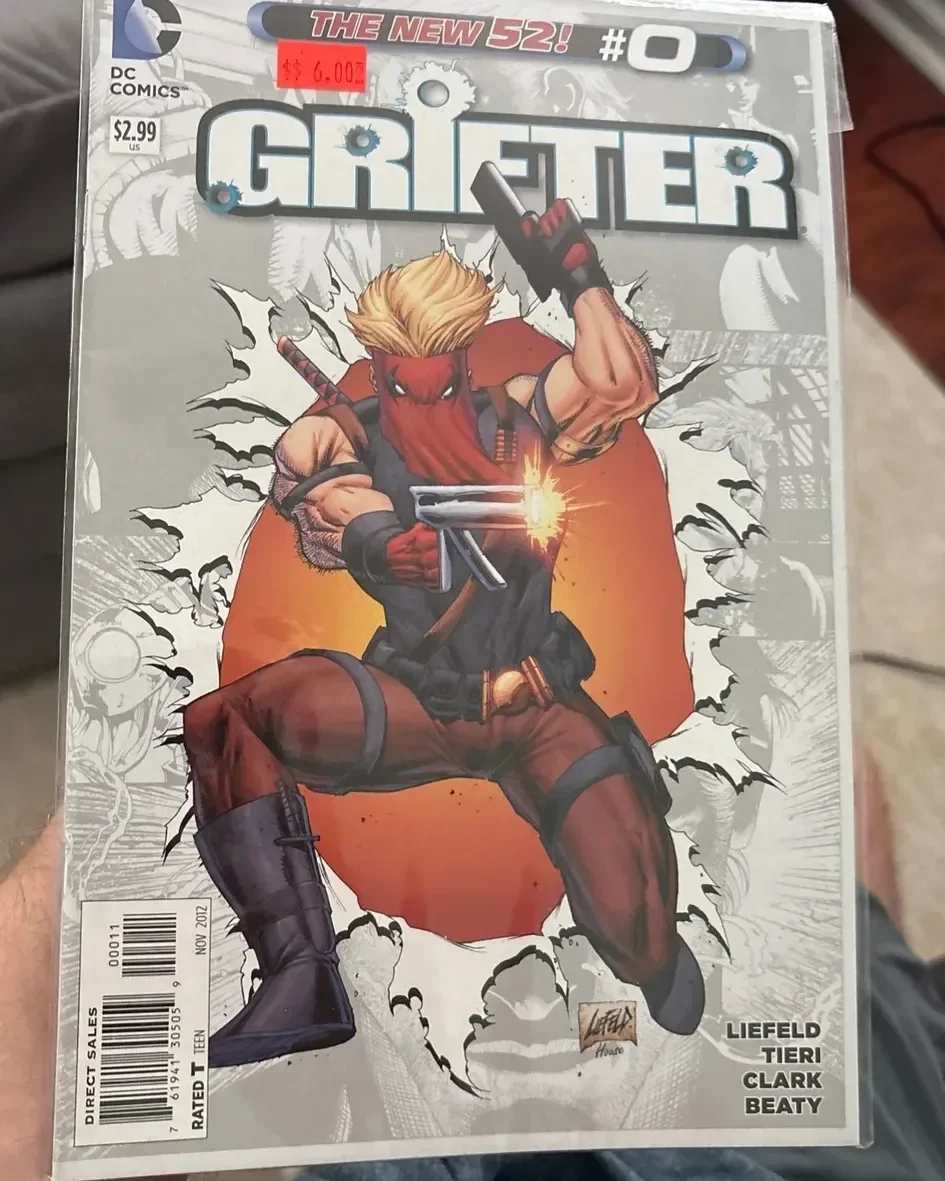 DC Grifter Vol. 1 #0, 1993 Debut Issue, FN/VF