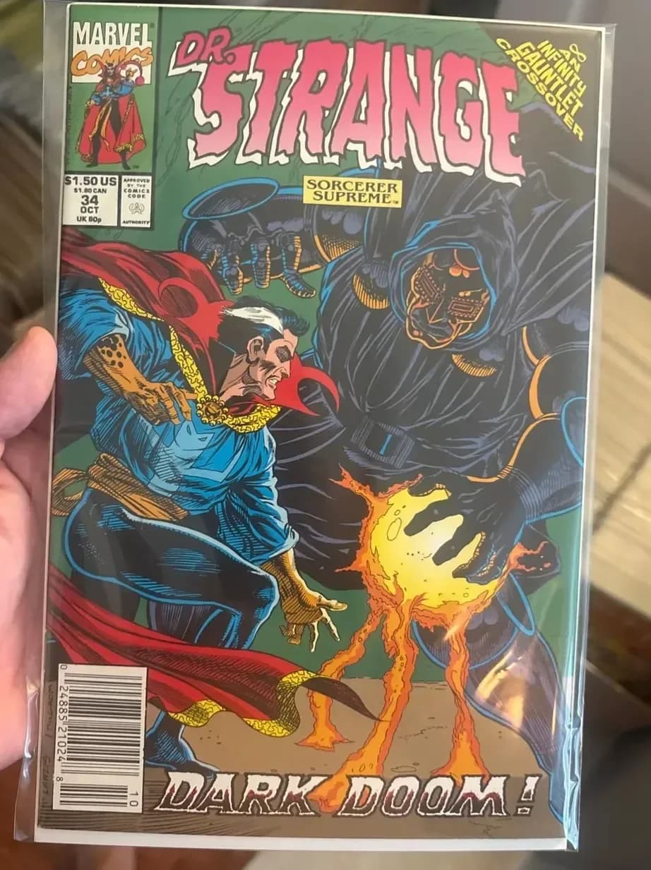 Marvel Doctor Strange Vol. 2 #34 (1991) Dark Doom! VF