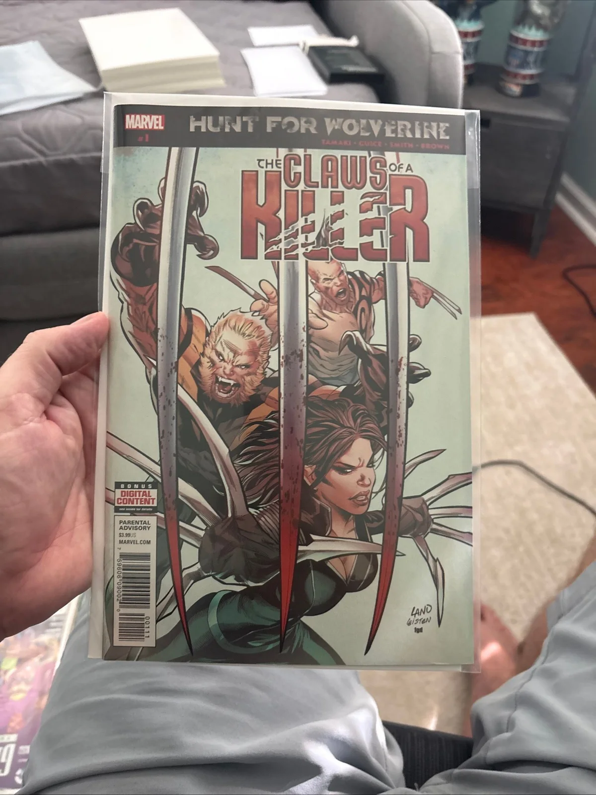 The Claws of the Ripper #1 Marvel Hunt for Wolverine Very Good Collectible