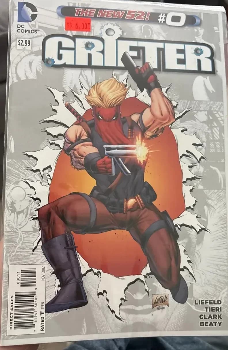 DC Grifter, Volume 1 #0 – The New 52! in FN/VF Condition