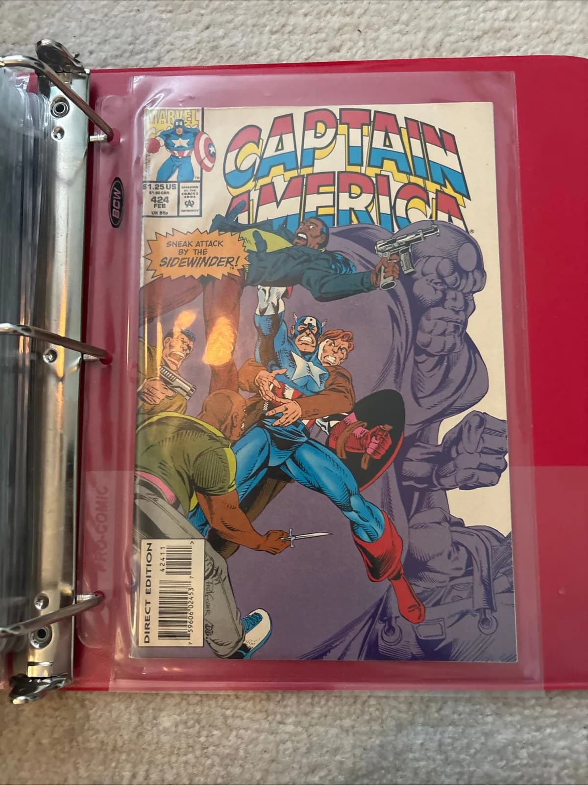 Marvel Captain America Vol. 1 #384, “A Soldier’s Story”, FN/VF