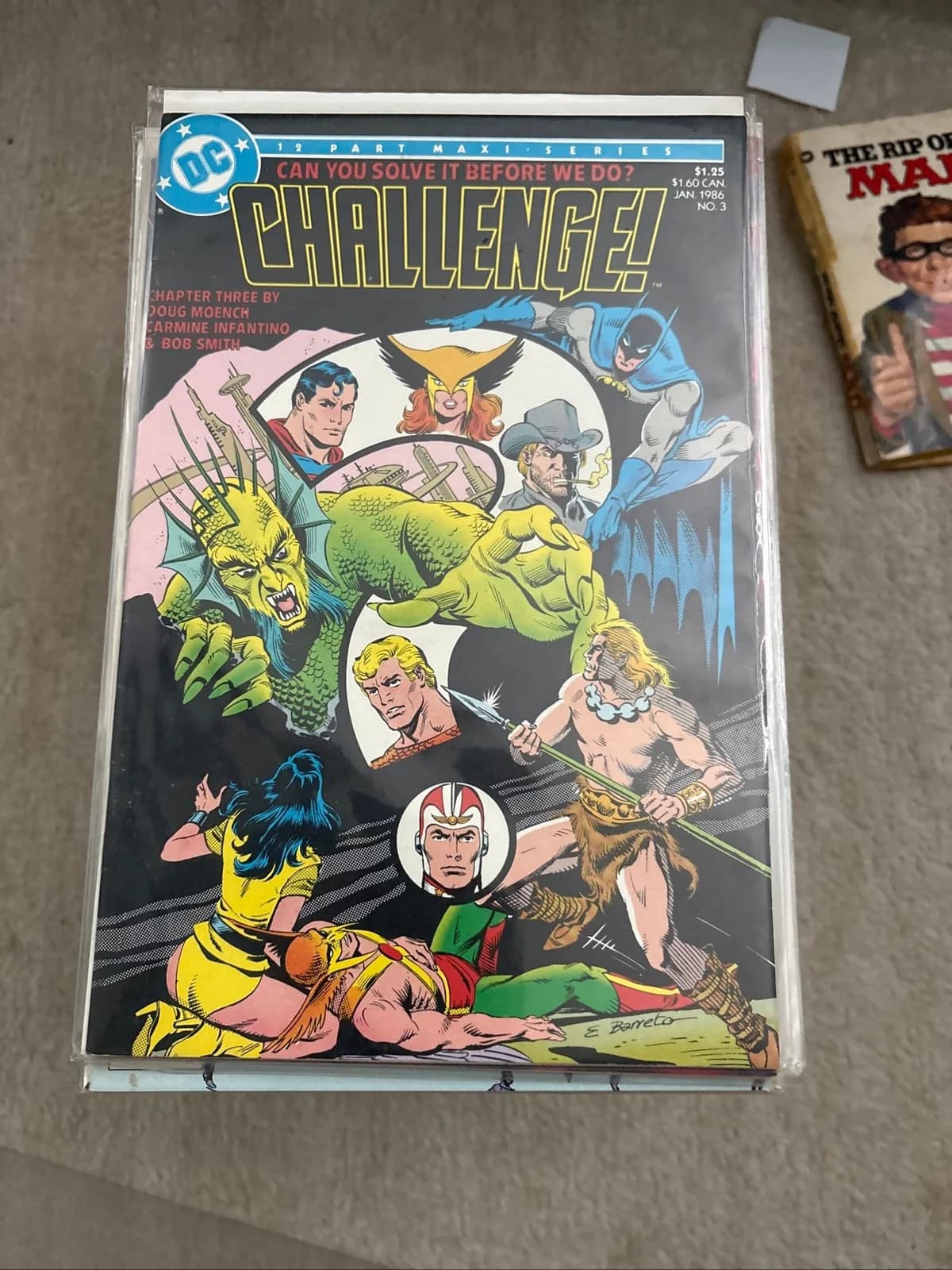 DC Challenge! #1 – Painted Cover Comic, VG