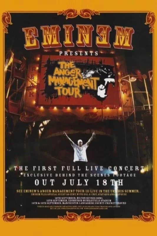 Eminem Presents: The Anger Management Tour (2005) DVD – Starring Eminem